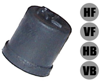 Ventilhatt Gummi HF,VF,HB,VB Märkning