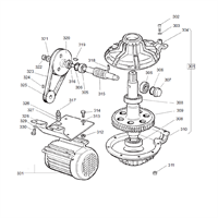 Sprängskisser Maskiner