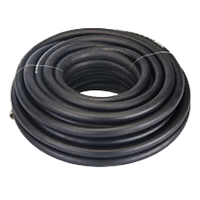 Gummislang 10mm Svart