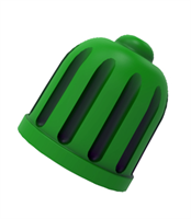 Ventilhatt Wonder Grön Plast med tätning